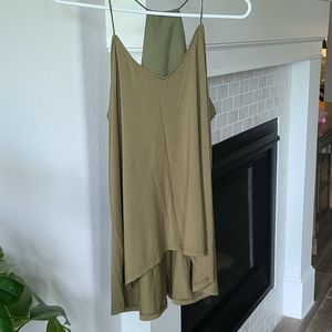 Versona Olive Green tank top NWT